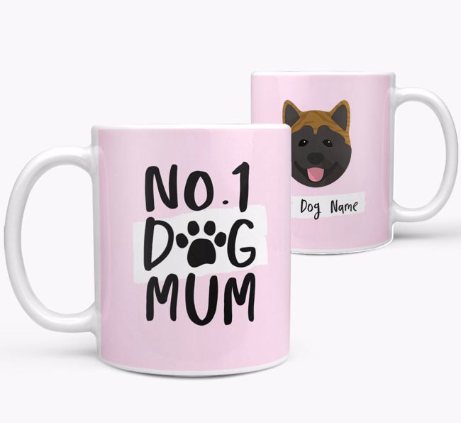 'No.1 Dog Mum' - Personalised {breedFullName} Mug